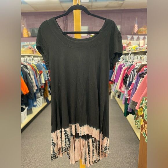 Vandanda Ladies Med Black & Pink Tunic NEW - Picture 1 of 4